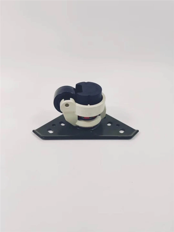 low profile stainless steel leveling caster