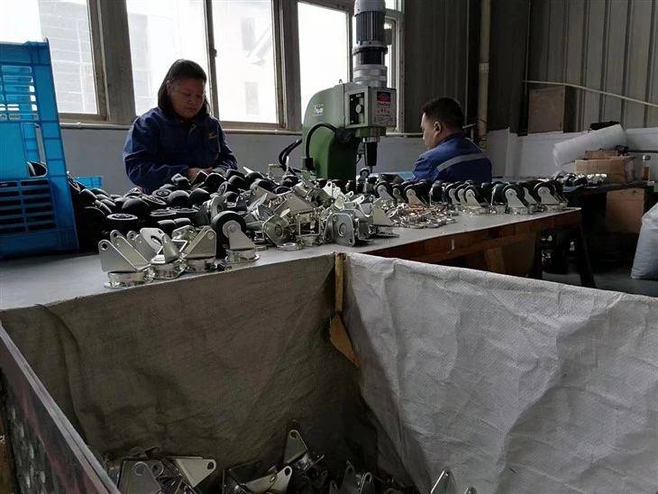 production of cargo deck wheels